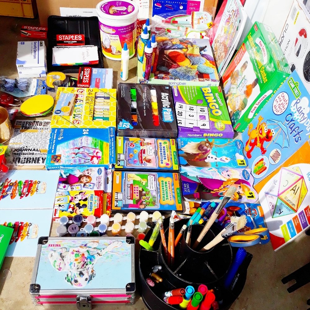 Crafts arts children learning books color